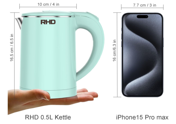 Screenshot 2025-12-02 192258 Portable Electric Kettle Fast Boil Stainless Steel – 0.5L Green