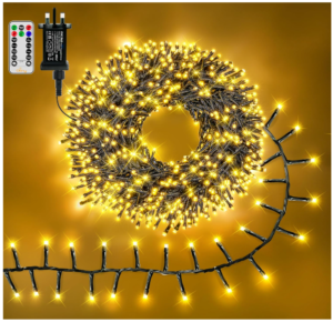 Screenshot 2025-12-02 211226 Ollny Outdoor Christmas Lights 15m 1000 LEDs Mains Powered Waterproof String Lights – Warm White