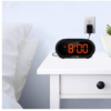 Screenshot 2025-12-02 235312 LED Digital Alarm Clock USB Charging, Adjustable Volume & Brightness – White
