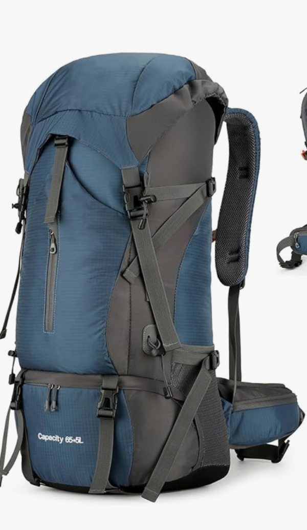 Screenshot 2025-12-10 011114 Large Capacity & Multiple CompartmentsThe 65L+5L hiking backpa