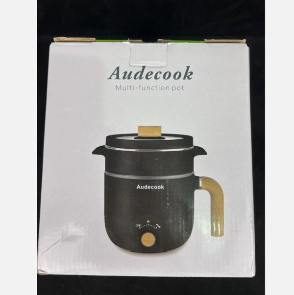 Electric Hot Pot with Steamer, 1.5L Portable Non-Stick Mini Multifunctional Cook