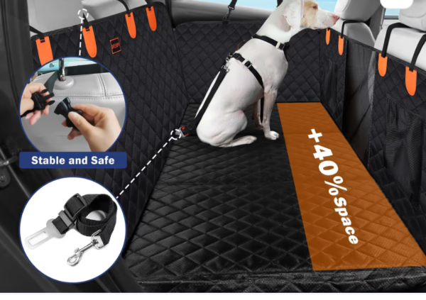 Screenshot 2025-12-29 131936 JOEJOY Back Seat Extender for Dogs Waterproof Non-Slip Car Seat Cover – Black