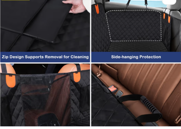 Screenshot 2025-12-29 132004 JOEJOY Back Seat Extender for Dogs Waterproof Non-Slip Car Seat Cover – Black