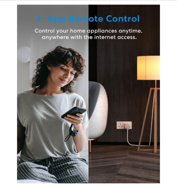 withoutAdminVendor-listing Meross Matter Smart Plug Mini with Energy Monitoring – 4 Pack