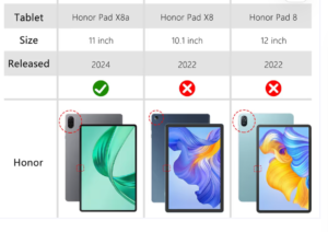 Screenshot 2025-12-30 043352 Honor Pad X8a Case 11 inch 2024 Shockproof Heavy Duty Kids Cover with 360° Stand – Navy Blue