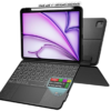 Screenshot 2025-12-31 033642 Keyboard Case with LCD Display Backlit Wireless Folio for iPad Air 11 Inch 2025/2024 – Black
