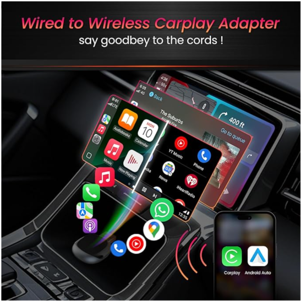 Screenshot 2025-12-31 035911 CarPlay Wireless Dongle for iPhone Android 5GHz WiFi Connection – USB-A/USB-C