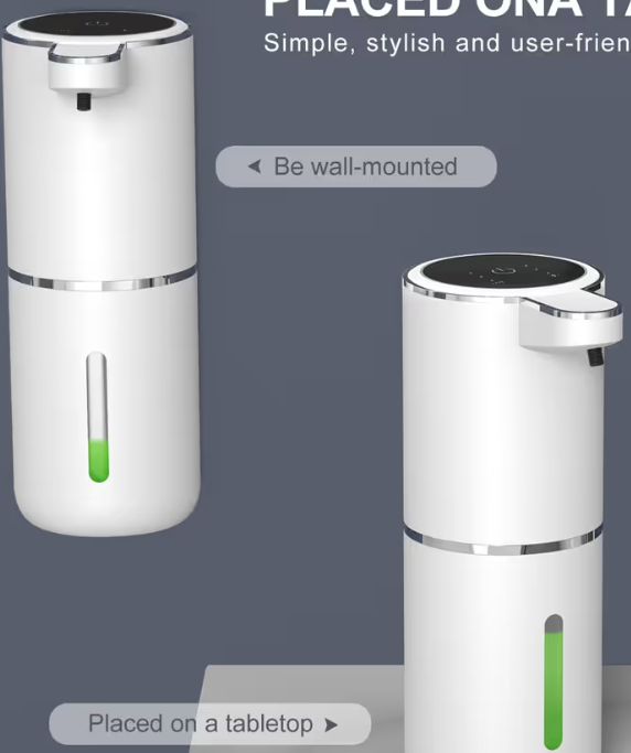 Screenshot 2025-12-31 043251 Cuteefun Automatic Foaming Soap Dispenser Touchless Rechargeable 380ml Wall Mounted – White