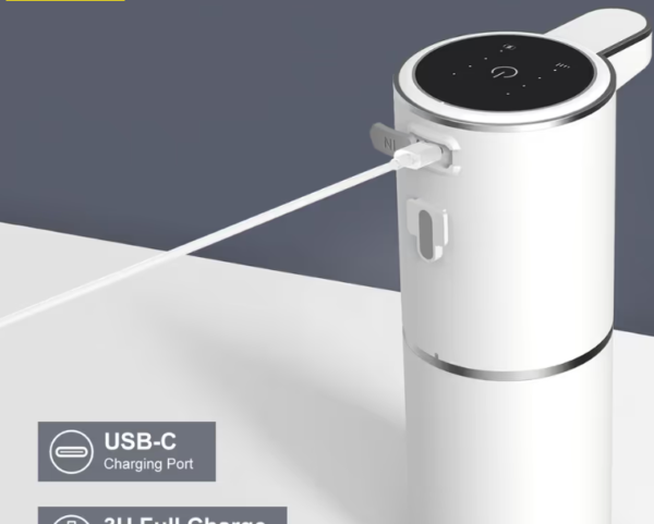 Screenshot 2025-12-31 043320 Cuteefun Automatic Foaming Soap Dispenser Touchless Rechargeable 380ml Wall Mounted – White