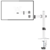 Screenshot 2026-01-02 021225 Single Monitor Arm Desk Mount, Max Load 10kg, Single Monitor Mount for 13-32 inch LCD LED Screens, Adjustable Single Desk Mount with Tilt Swivel Rotation, 2 Mouting Options, Vesa 75x75/100x100mm White
