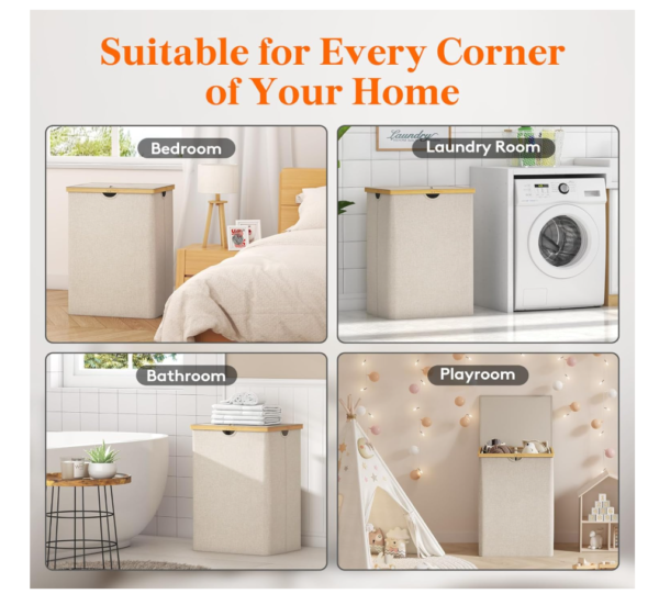 Screenshot 2026-01-02 030836 Lifewit 160L Double Laundry Hamper with Lid, Extra Large Bamboo Laundry Basket Dirty Clothes Hamper, 2 Section Laundry Bin Organizer for Laundry Room Bedroom with 2 Removable Liners & Bags, Beige