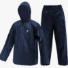 Ultra-Lite Rain Suit Waterproof Protective Coat and Pants – Black M