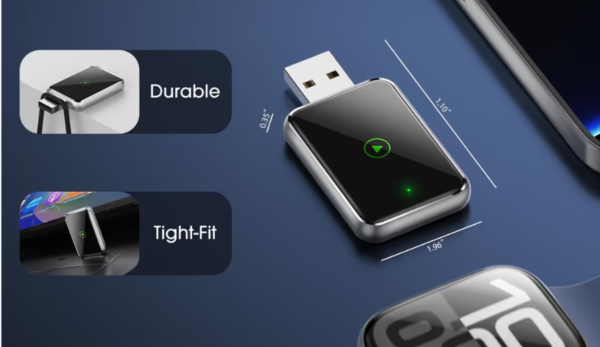 Wireless CarPlay Adapter for iPhone Convert Wired CarPlay to Wireless – Plug-and