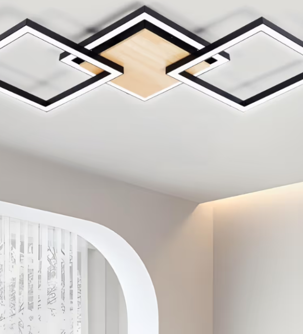 Screenshot 2026-01-11 123950 LED Ceiling Light Modern Square Design for Living Room/Kitchen – Black Plastic