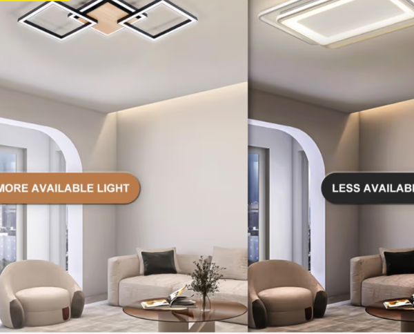 Screenshot 2026-01-11 123959 LED Ceiling Light Modern Square Design for Living Room/Kitchen – Black Plastic