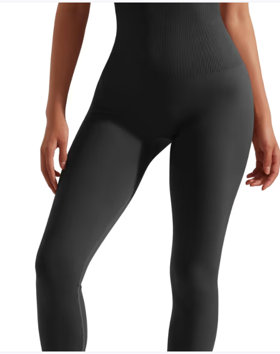 Screenshot 2026-01-11 133255 DOULAFASS Women Backless Tummy Control Jumpsuit – Black SIZE L