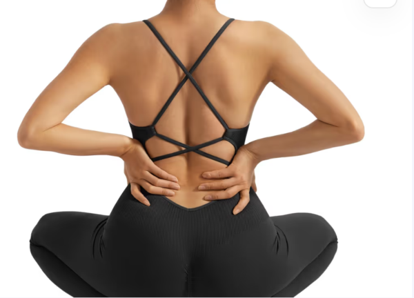 Screenshot 2026-01-11 133311 DOULAFASS Women Backless Tummy Control Jumpsuit – Black SIZE L